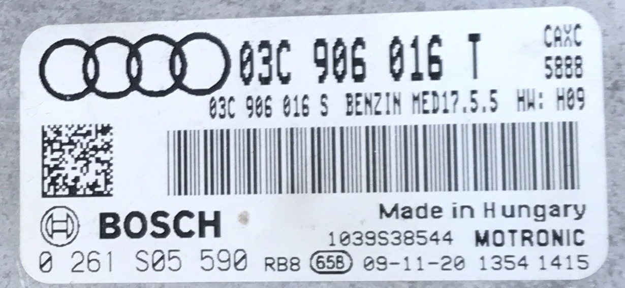 0261S05590, 0 261 S05 590, 03C906016T, 03C 906 016 T, 1039S38544