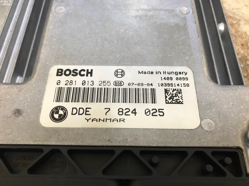 Bosch Yanmar Boat Engine ECU, 0281013255, 0 281 013 255, DDE7824025, DDE 7 824 025