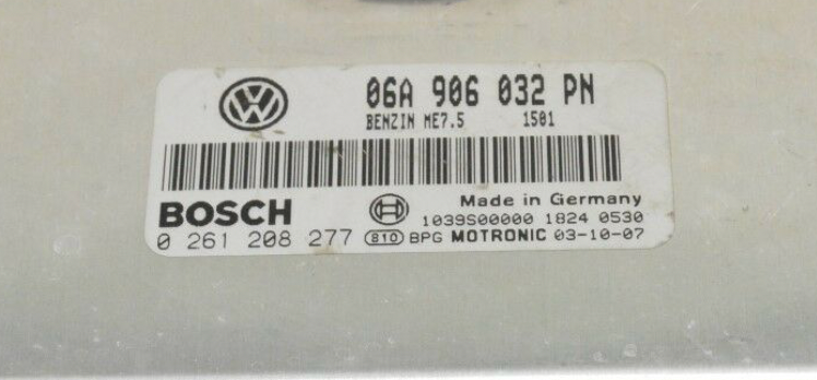 VW, 0261208277, 0 261 208 277, 06A906032PN, 06A 906 032 PN