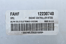 Delphi Engine ECU, Vauxhall - Opel Astra 1.6 (Z16XEP), 12230740, FAHF, MT35E