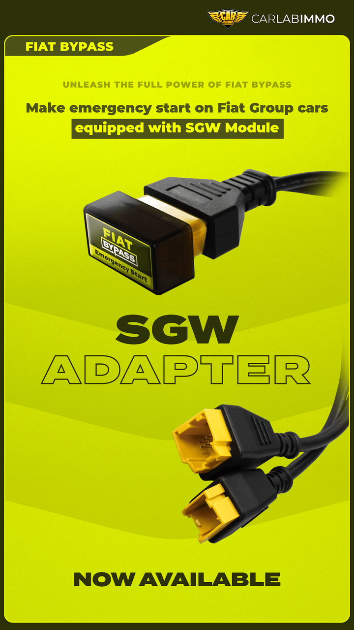 Fiat Bypass - SGW Adapter by carlabimmo