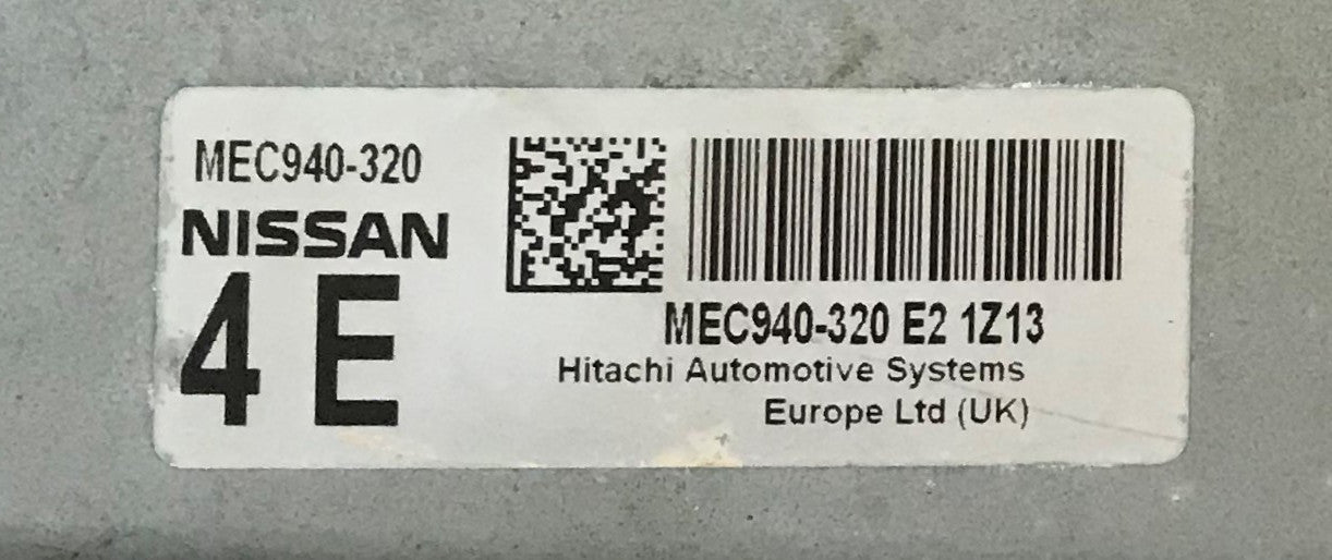 Nissan, MEC940-320, E21Z13, E2 1Z13, 4E