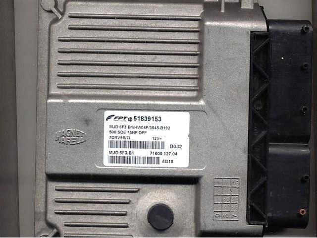 Fiat Punto, MJD 6F3.B1, HW04P, 51839153, 71600.127.04