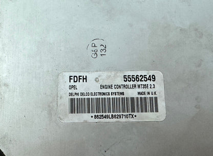 Zafira Engine ECU, 55562549, FHAW, MT35E 2.3