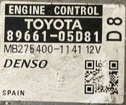 Toyota Avensis, 89661-05D81, MB275400-1141, D8