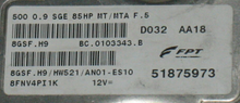 8GSFH9, 8GSF.H9, 51875973, BC0103349B, BC.0103349.B, HW521 