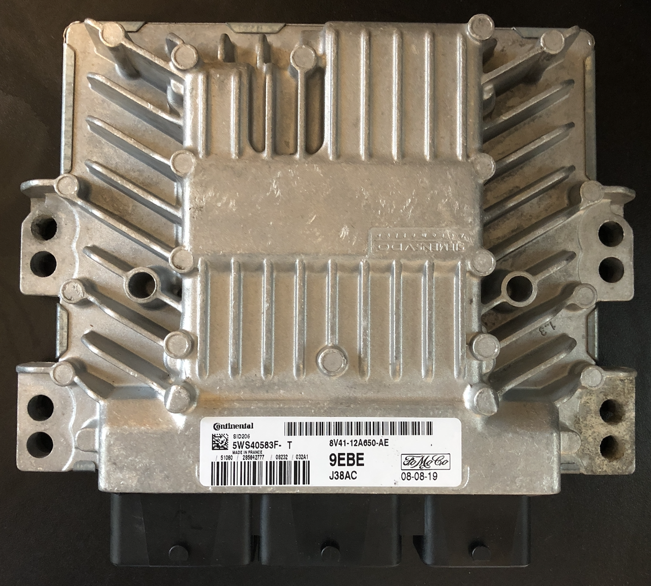 Ford, SID206, 5WS40583F-T, 8V41-12A650-AE, 9EBE