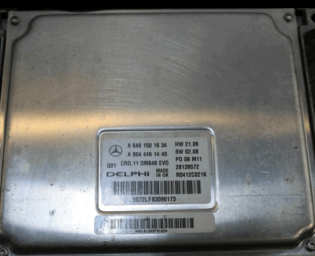 Mercedes, A6461501634, A0044461440, 28139572, R0412C021K, CRD.11 OM646 EVO