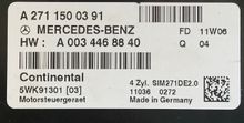 Mercedes, A2711500391, A 271 150 03 91, A0034468840, A 003 446 88 40, 5WK9130103, 5WK91301 03, SIM271DE2.0