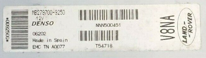 Plug & Play Denso Engine ECU, ROVER RANGE ROVER SPORT ENGINE ECU 4.4 V ...