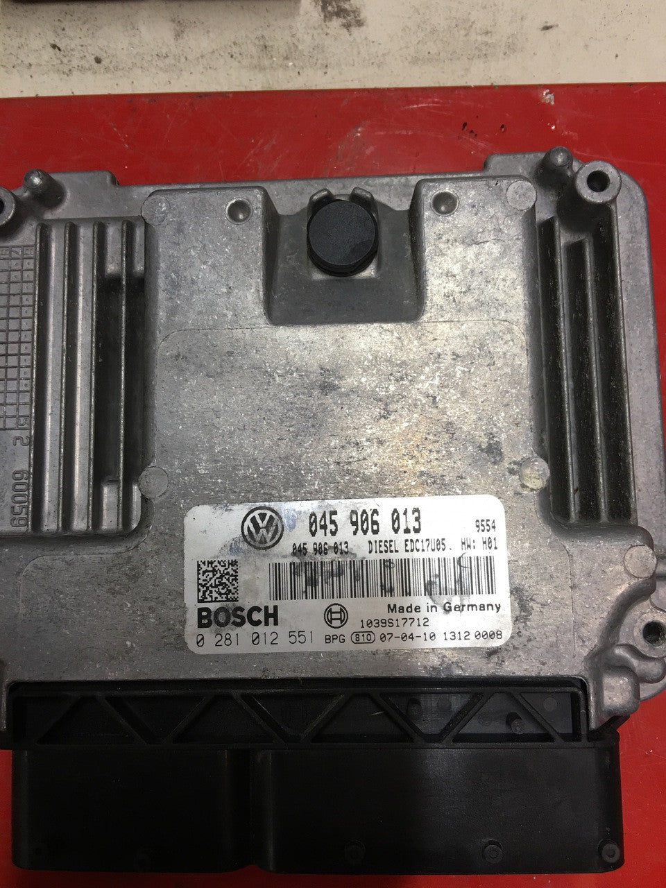 VW Polo 1.4 TDI, 0281012551,0 281 012 551,  045906013, 045 906 013, EDC17U05