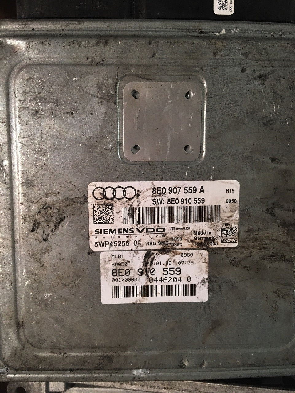 Audi, 8E0907559A, 8E0 907 559 A, 8E0910559, 8E0 910 559, 5WP45256 06, SIMOS 6.24