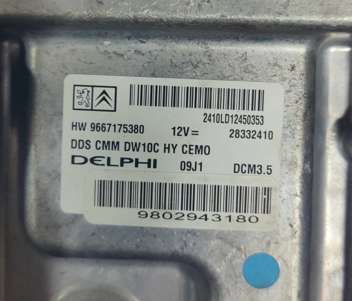 Peugeot - Citroen HDI, 28332410, HW 9667175380, 9802943180, DCM3.5