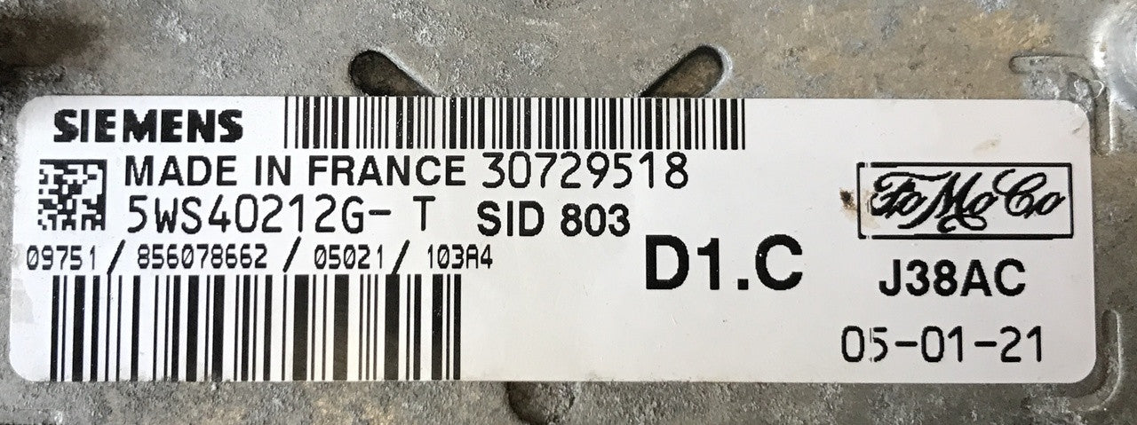 5WS40212G-T, D1.C, SID803, SID 803, 30729518