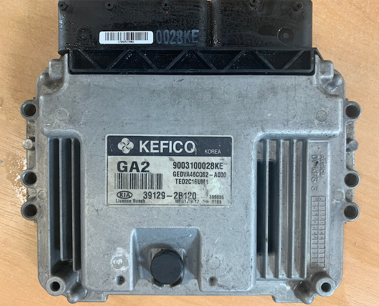 Kia/Hyundai, MEG 17.9.12, 9003100028KE, 39129-2B120, GA2 