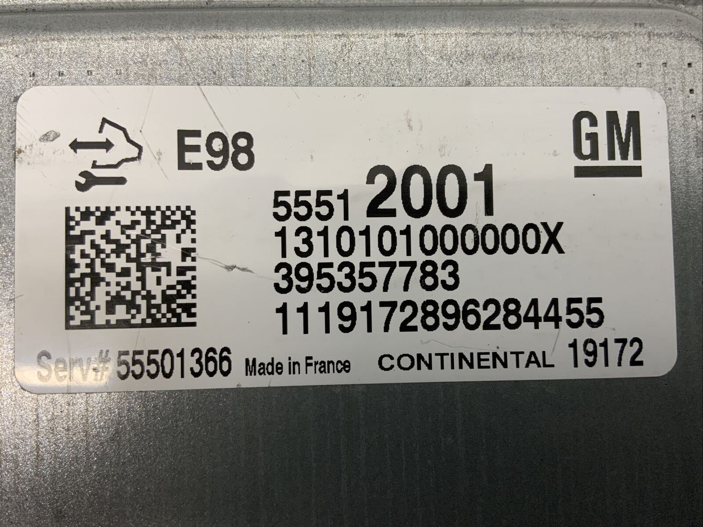 Reproducir ECU del motor Continental, Vauxhall Insignia 2.0 CDTI, 55512001, 1310101000000X, 395357783, 55501366, E98