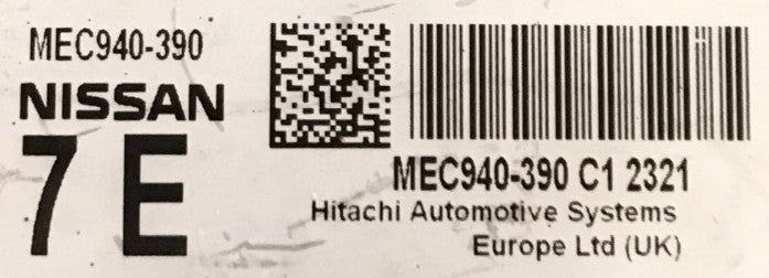 ECU de motor Hitachi Plug & Play, Nissan, MEC940390, MEC940-390, Q40, H3