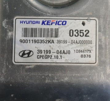 Unidad de control del motor Kefico Plug & Play, Kia - Hyundai, CPEGP2.10.1, 9001190352KA, 3919904AJ0, 39199-04AJ0