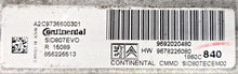 Mitsubishi, SID807EVO, A2C9736600301, 9692020480, HW9678226080, HW 9678226080