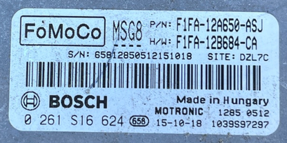 Ford, 0261S16624, 0 261 S16 624, F1FA12A650ASJ, F1FA-12A650-ASJ, F1FA12B684CA, F1FA-12B684-CA, MSG8, 1039S97297