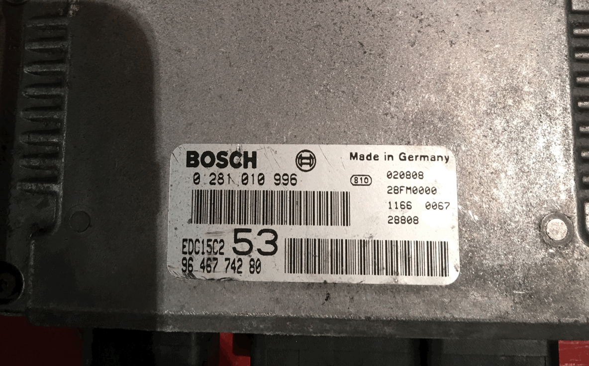 0281010996, 0 281 010 996, 9646774280, 96 467 742 80, EDC15C2