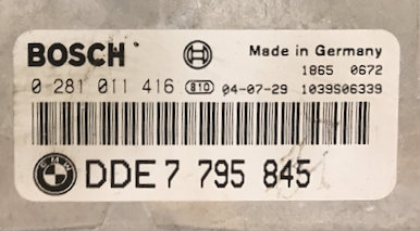 0281011416, 0 281 011 416, DDE7795845, DDE 7 795 845