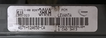 Ford, 4S71-12A650-CA, 3AKA, LBO-323, PCM