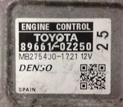 TOYOTA, 89661-0Z250, MB275400-1721, 12V