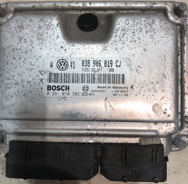 VW Bora 1.9 TDI(AJM)  VW Golf IV 1.9 TDI (AJM)  0281010302  0 281 010 302  038906019CJ  038 906 019 CJ  EDC15P+