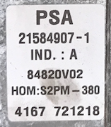 S2PM-380, 9655663480, 9642222380, 21584907-1, IND A