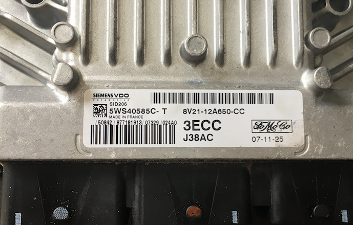 Ford, SID206, 5WS40585C-T, 8V21-12A650-CC, 3ECC