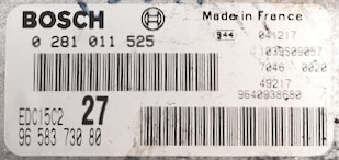 Peugeot / Citroen HDI, 0281011525, 0 281 011 525, 9658373080, 96 583 730 80, EDC15C2