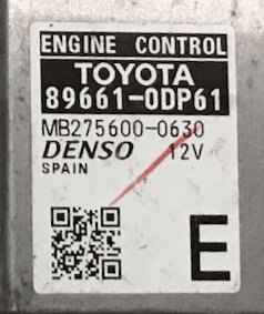 TOYOTA, 89661-0DP61, MB275600-0630, 12V