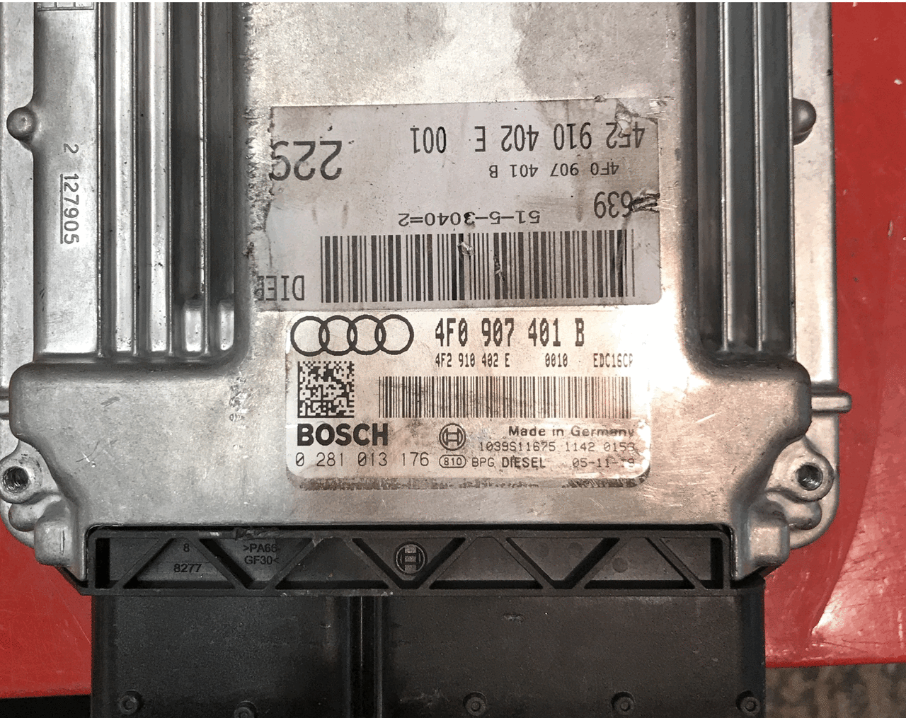 Audi A6 2.7 TDI Avant , 0281013176, 0 281 013 176, 4F2910402E, 4F2 910 402 E, EDC16CP