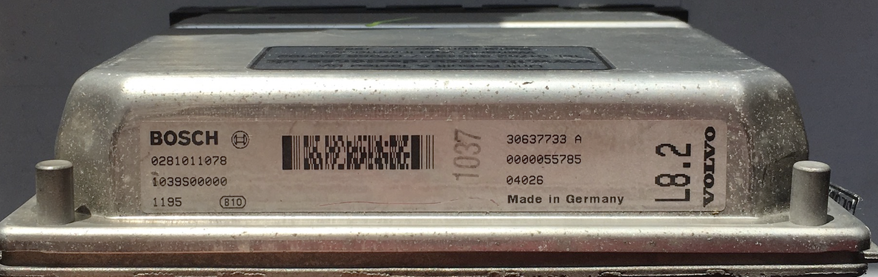 Volvo S60, S80, V70, XC70, XC90, 0281011078, 0 281 011 078, 30637733A, L8.2