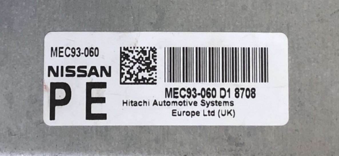 Nissan, MEC93-060 D1, PE