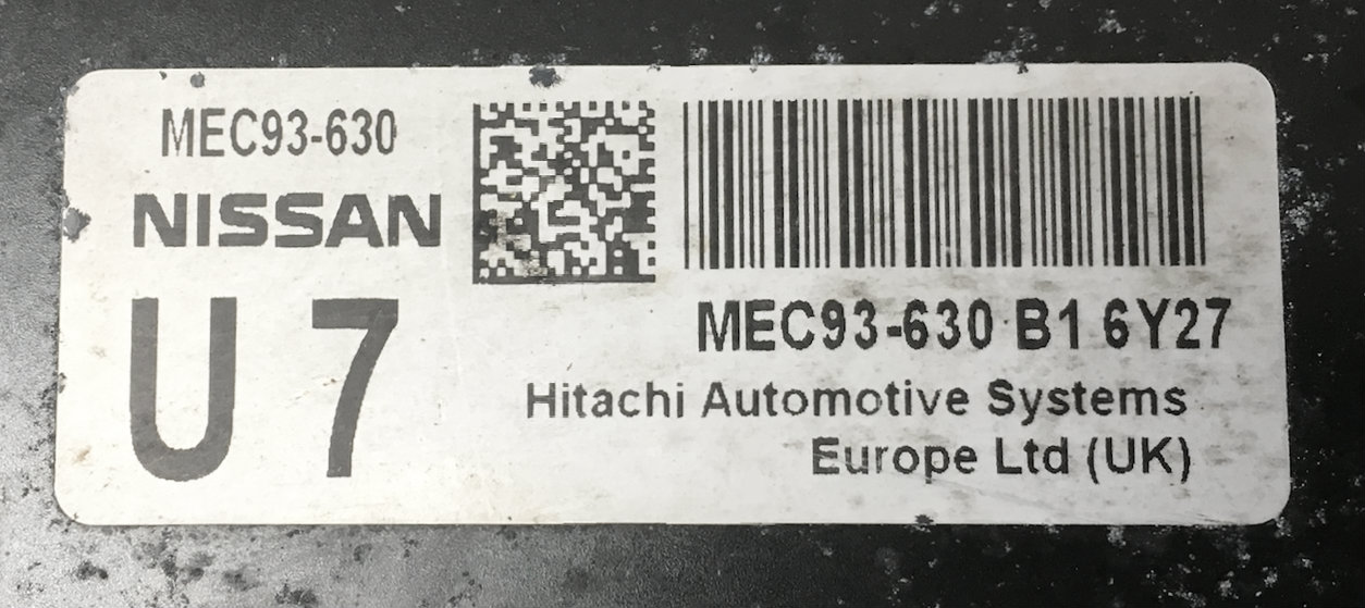 Nissan, MEC93-630 B1, 6Y27