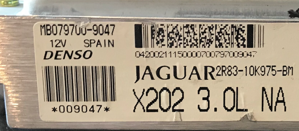 Jaguar X202 3.0L, MB0797009047, MB079700-9047, 2R8310K975BM, 2R83-10K975-BM, BM