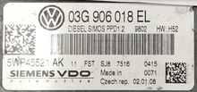 VW / SKODA, 5WP45521AK, 5WP45521 AK, 03G906018EL, 03G 906 018 EL, PPD1.2 