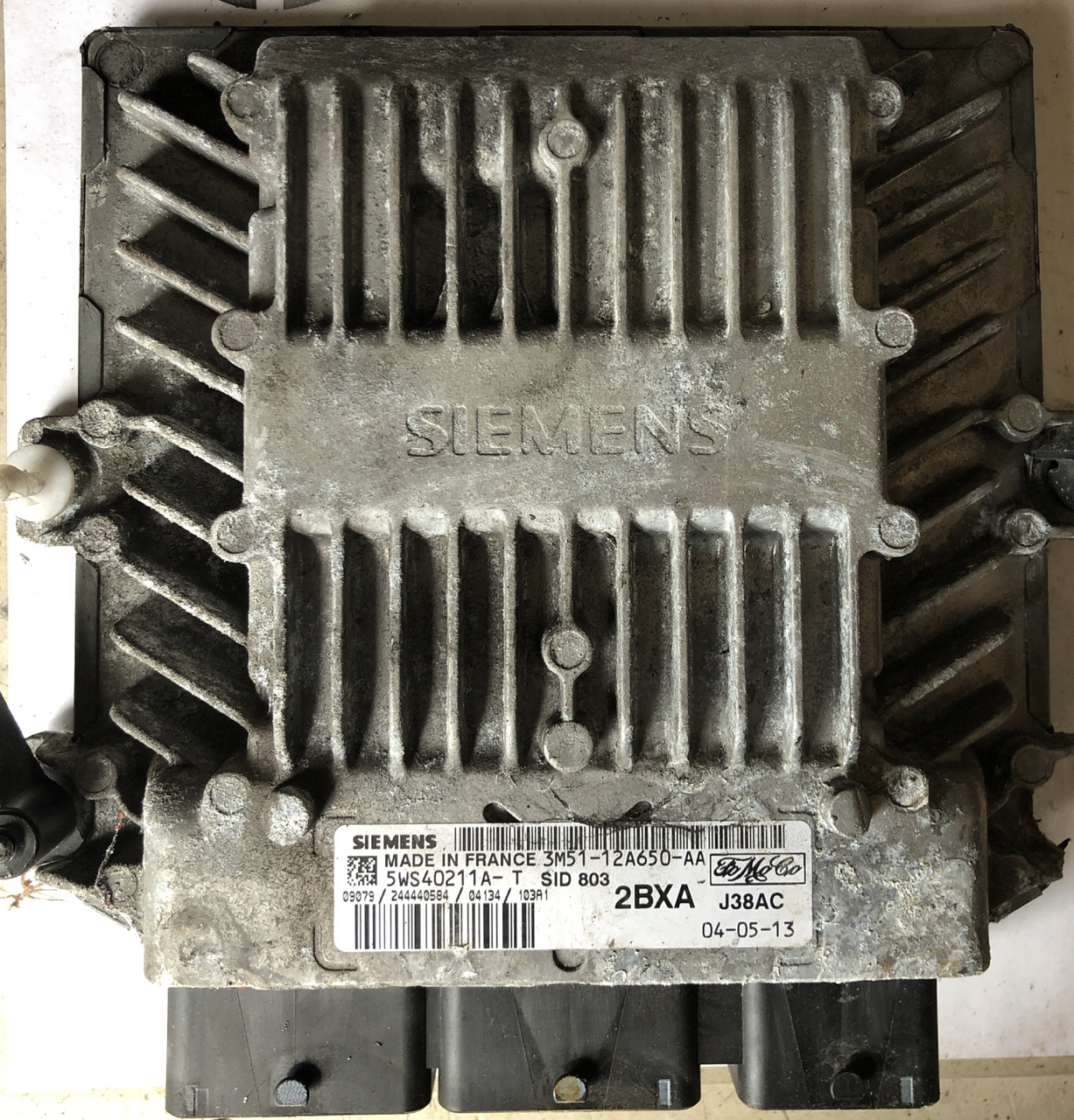 Ford TDCi, 5WS40211A-T, 3M51-12A650-AA, SID 803, 2BXA, J38AC