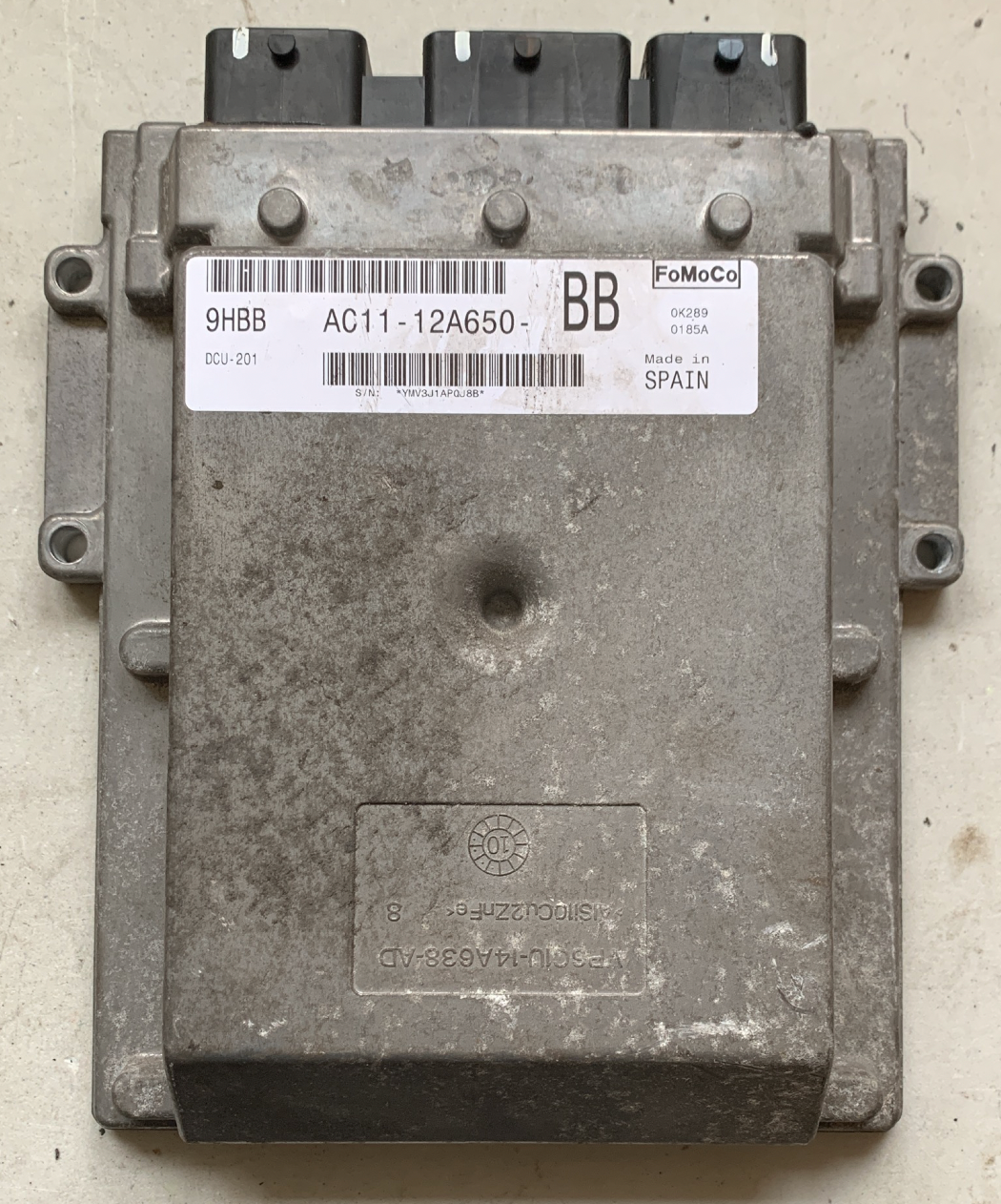 Plug & Play Ford Fomoco Engine ECU, Ford Transit 2.2L, 9HBB, AC1112A650BB, AC11-12A650-BB, AC1112A650BB, DCU-201, DCU201