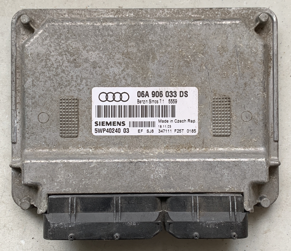 Audi A3 1.6, SIMOS7.1 , 06A906033DS, 06A 906 033 DS, 5WP40240 03