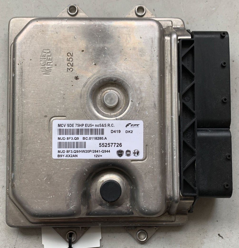 Plug & Play Magneti Marelli Engine ECU, Peugeot Bipper 1.3HDi, MJD8F3Q ...