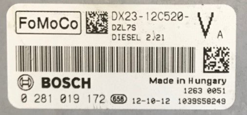 0281019172, 0 281 019 172, DX2312C520VA, DX23-12C520-VA