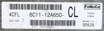 Ford Transit 2.2D, 6C1112A650CL, 6C11-12A650-CL, 4CFL, DCU-104