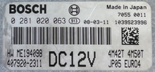 Mitsubishi Canter 3.0, 0281020063, 0 281 020 063, HW ME194098, 4079202311, 407920-2311, DC12V