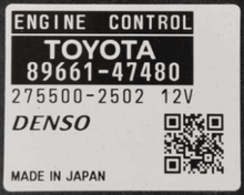 Toyota, 8966147480, 89661-47480, 2755002502, 275500-2502, 12V