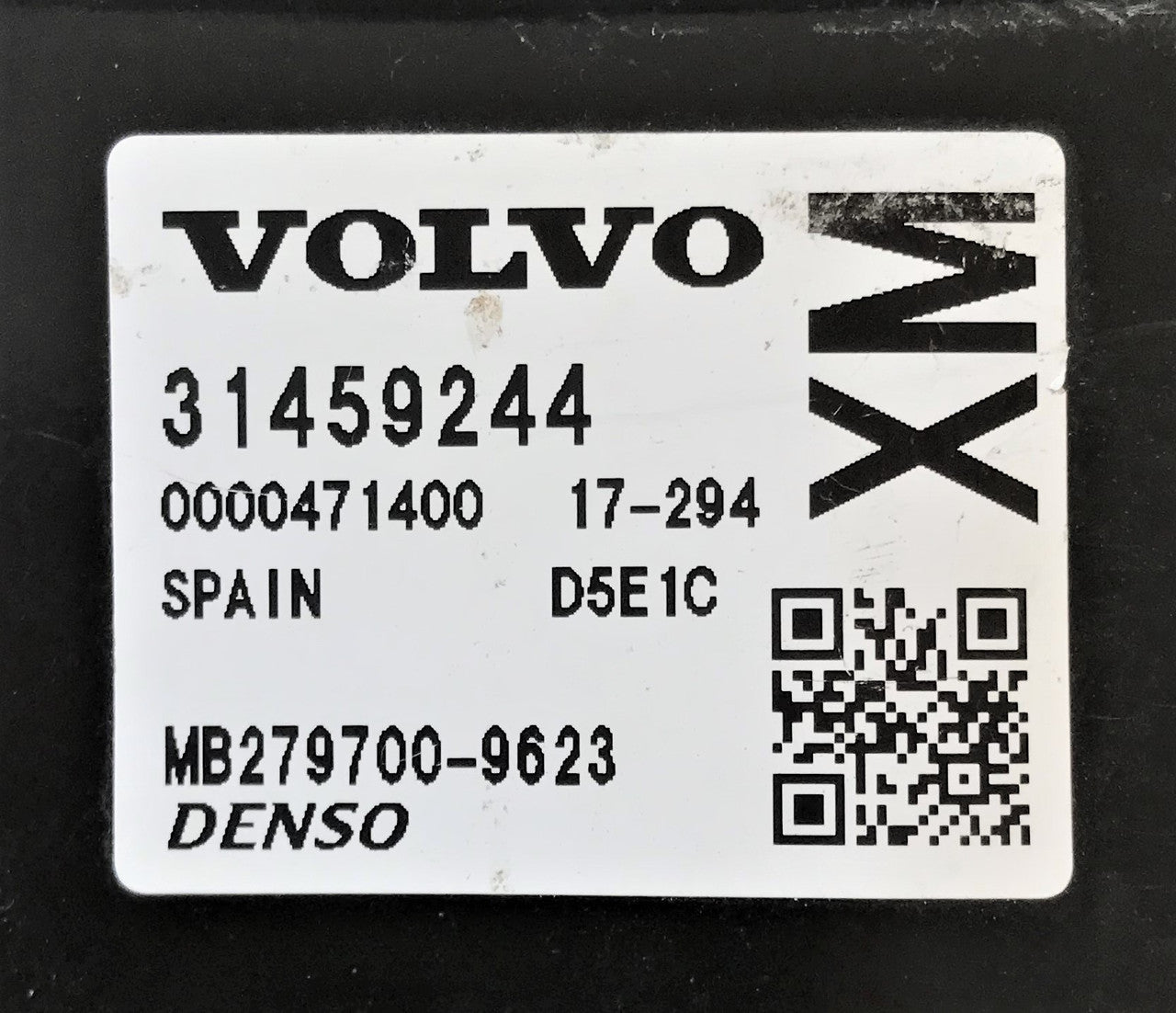 Volvo V40, 31459244, MB2797009623, MB279700-9623, XM